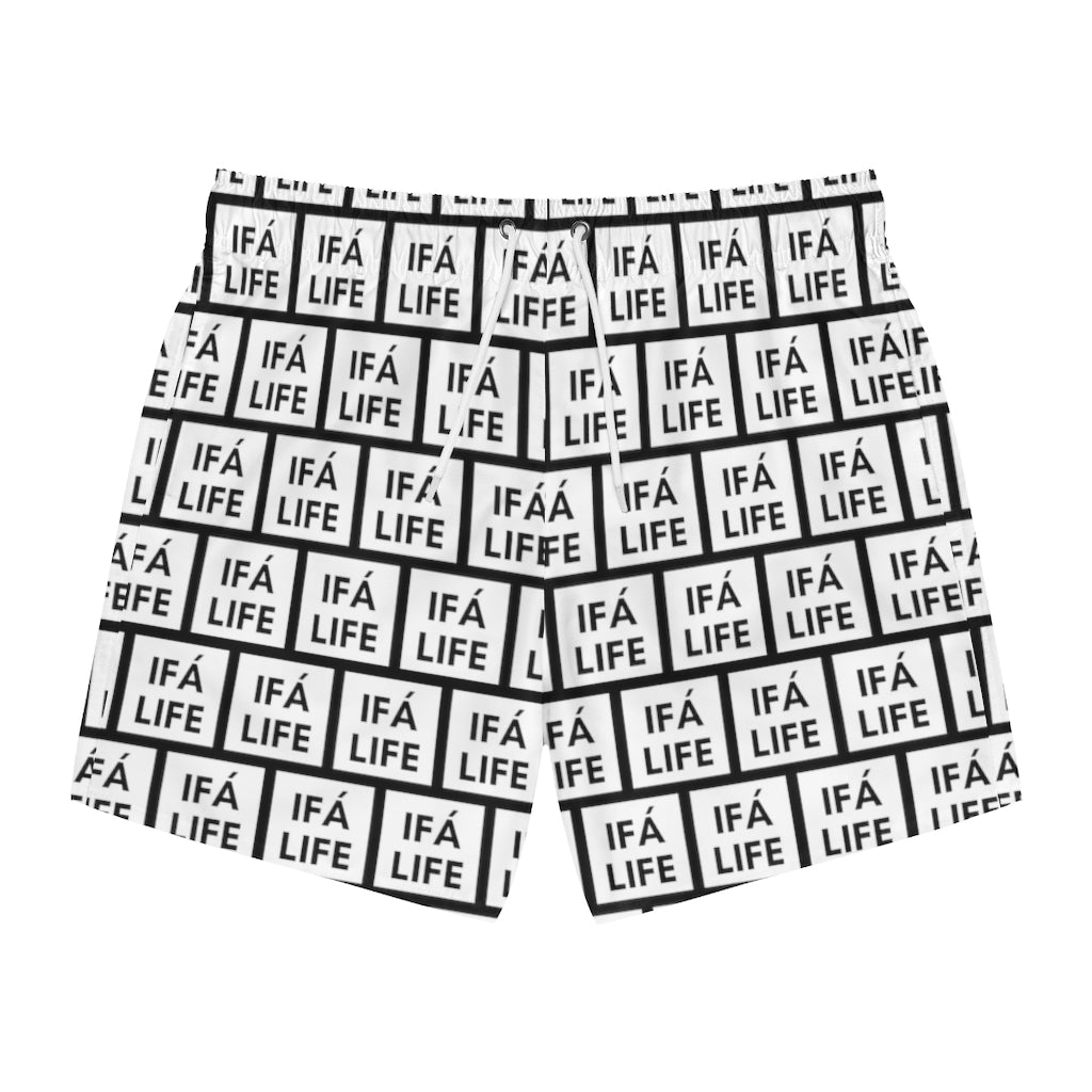 IFA LIFE Box Logo Outline Swim Shorts