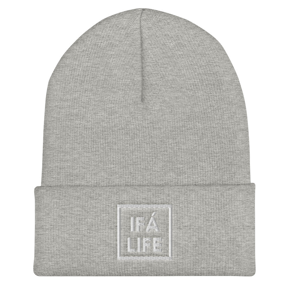IFA LIFE Box Logo Cuffed Beanie