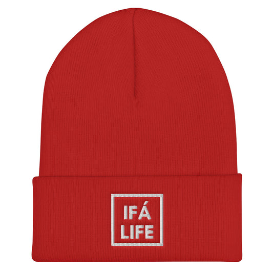 IFA LIFE Box Logo Cuffed Beanie